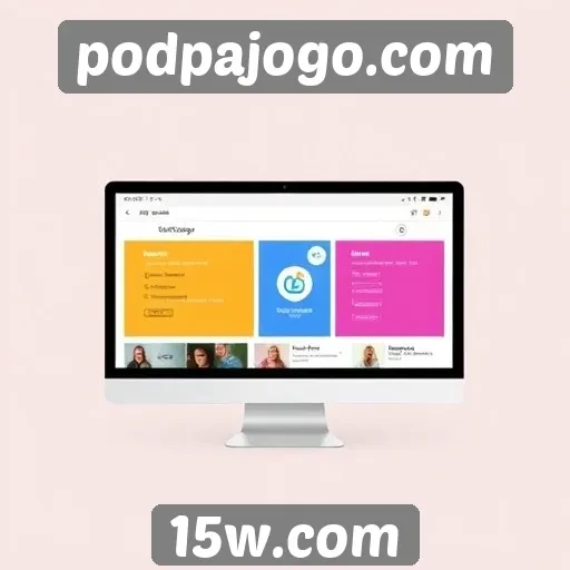 Mudanças na interface do usuário do site podpajogo.com